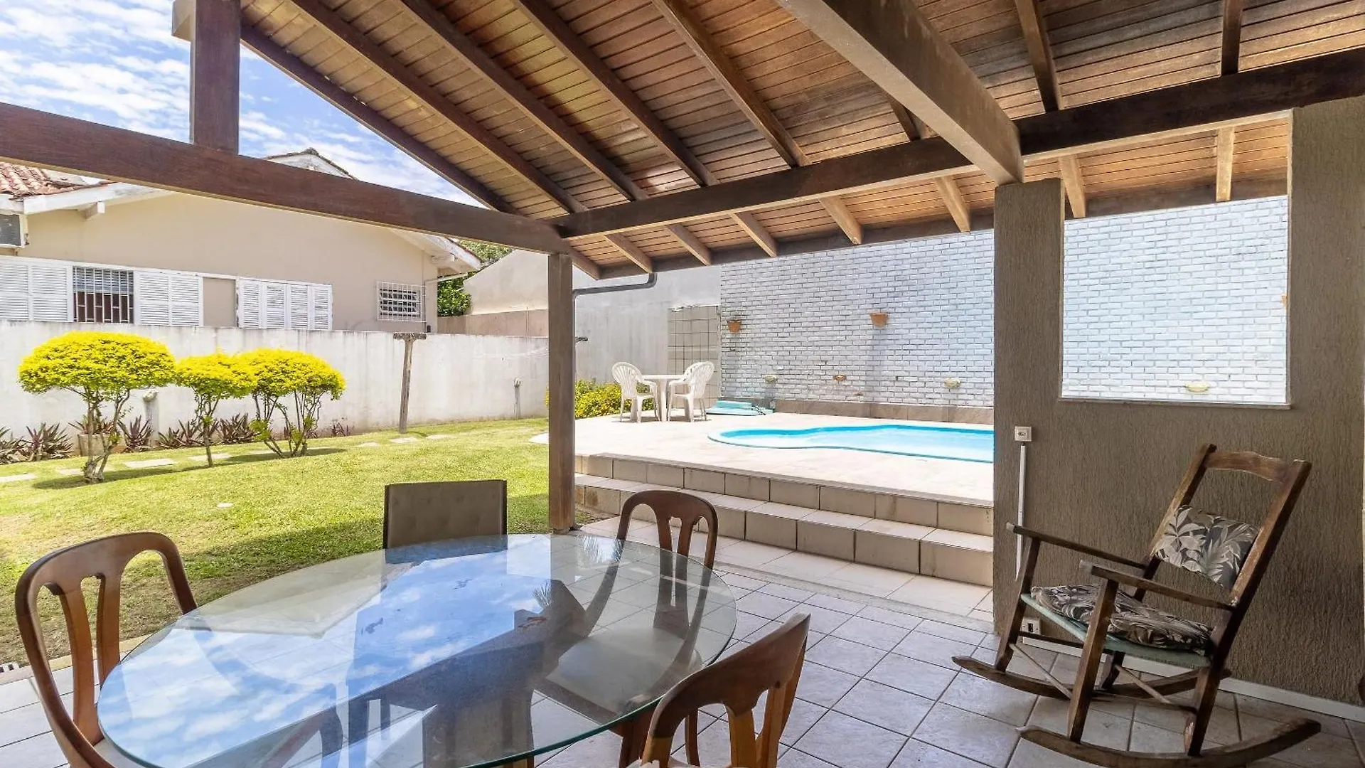 Casa De Ferias Com Piscina E Churrasqueira Rom591 Villa Florianopolis